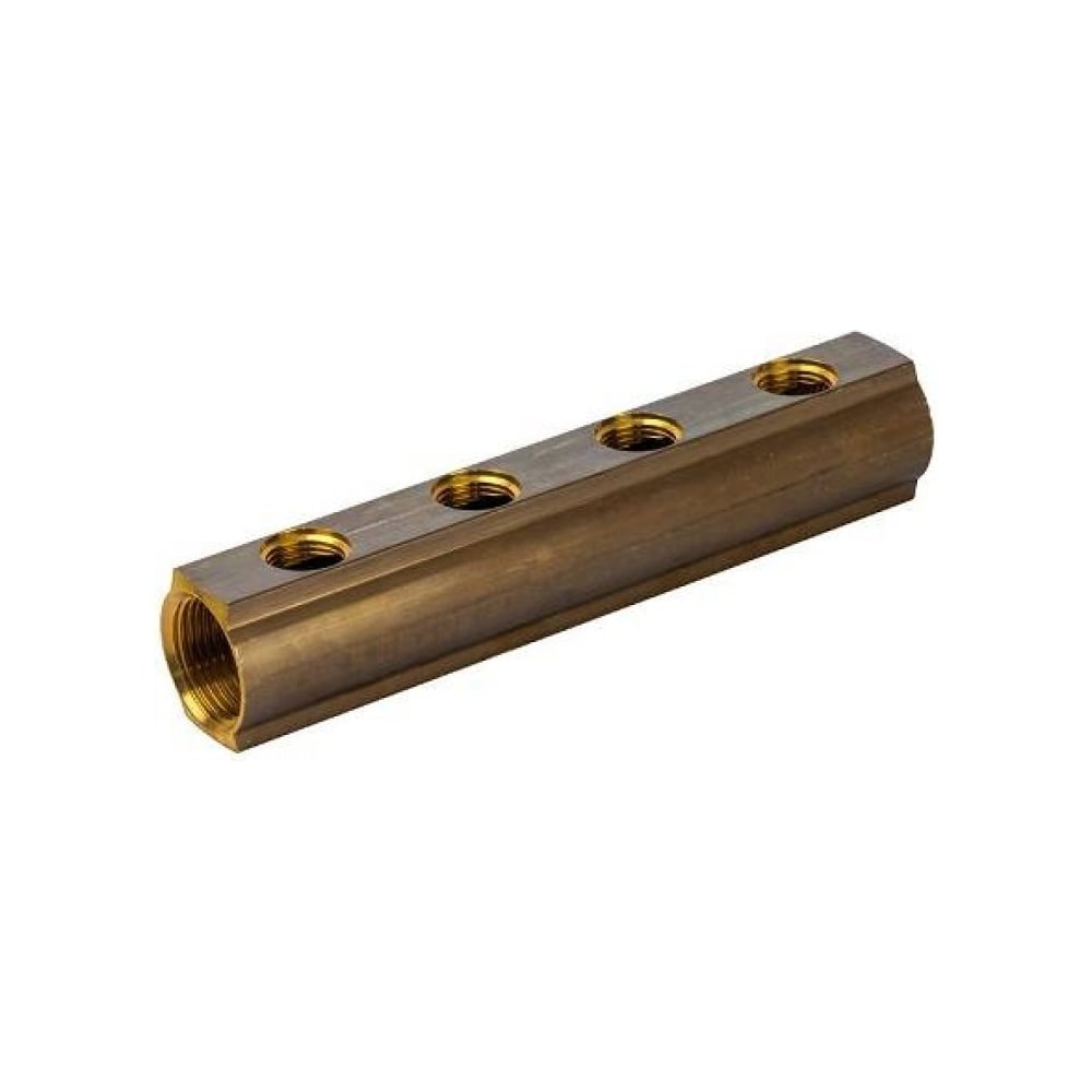 Изображение товара Коллектор из латуни Giacomini R582A 1 1/4 ВР/ВР на 5 выходов 3/4 ВР