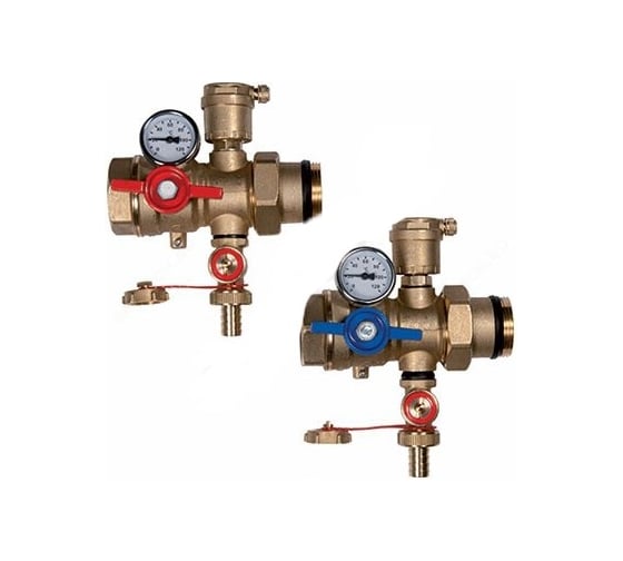 Изображение товара Комплект многофункциональных кранов R269T Giacomini ВР/НР Ду1 1/4 R269TY036 217-6609