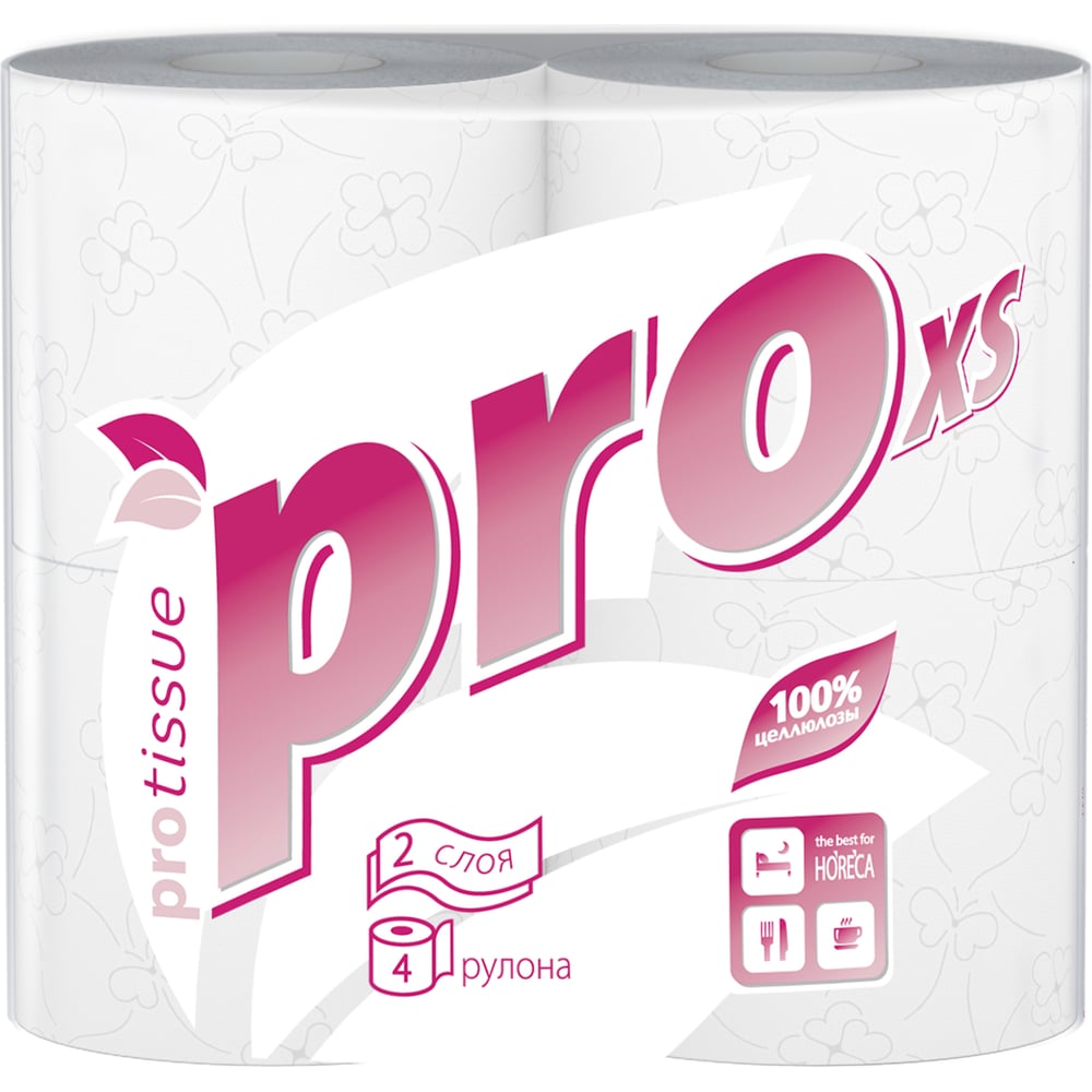 Изображение товара Туалетная бумага Protissue 2 слоя, 144 листа, 18 м, 4 рулона