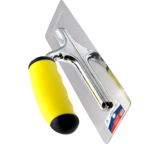 Изображение товара Кельма DeltaRoll из нержавеющей стали, 20x8 c закругленными краями IT642080