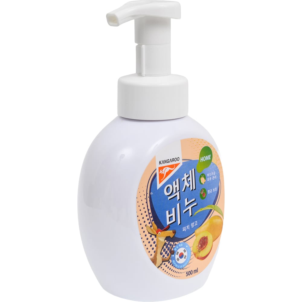 Изображение товара Жидкое мыло KANGAROO Home с ароматом персика и манго 500 мл