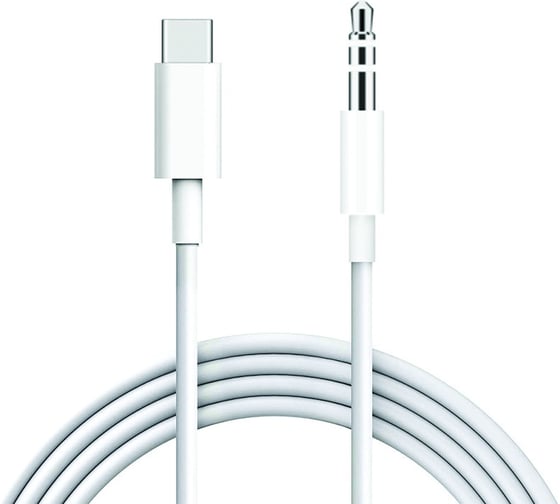 Изображение товара Кабель соединительный Pro Legend 3.5 Jack M - Type-C M, белый, 3 Pin, 1м. PL1497
