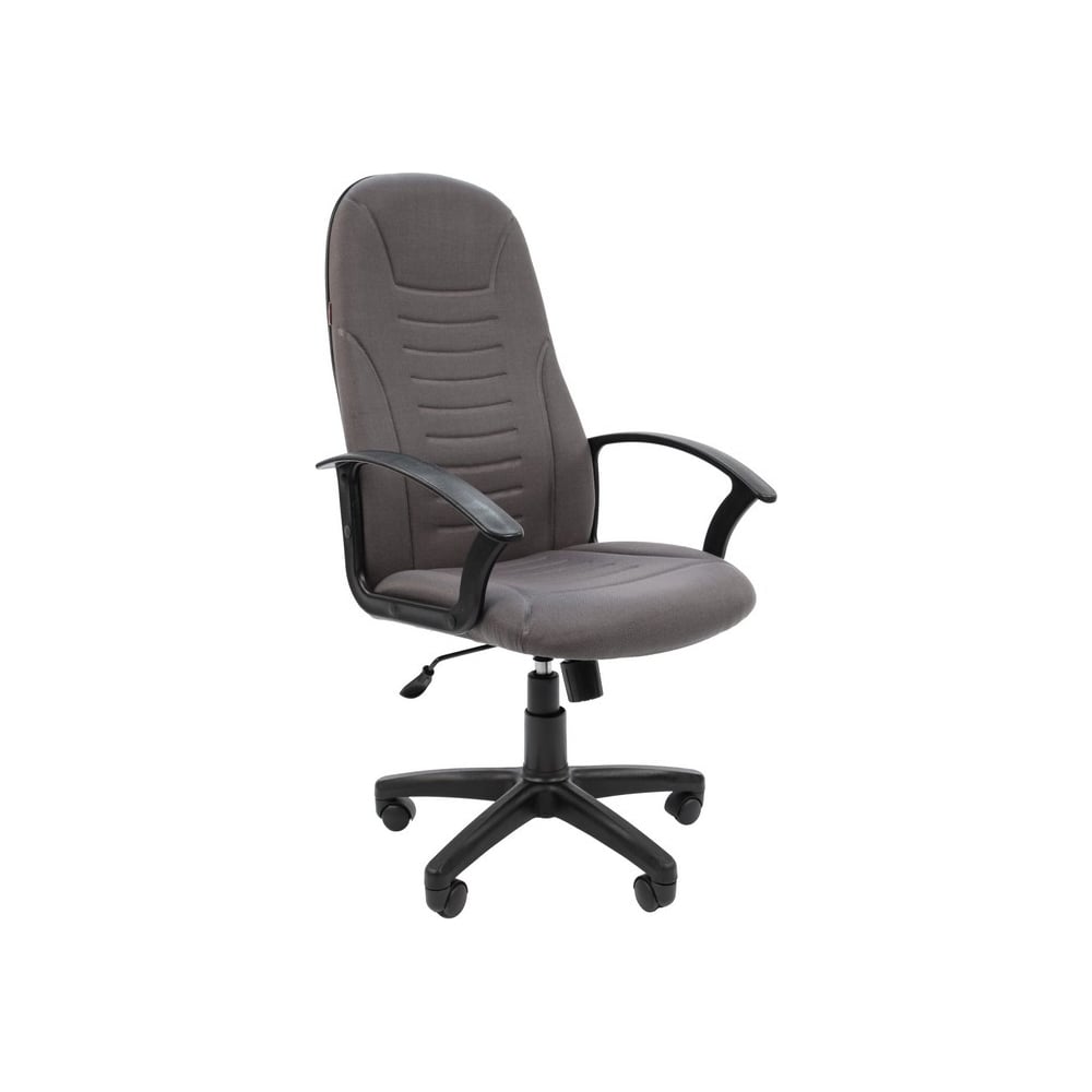 фото Кресло easy chair vtechair-640 tс ткань серая, пластик 803387