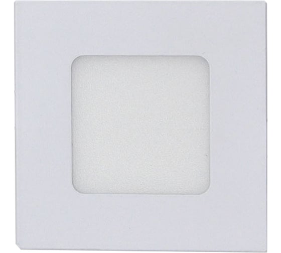 Изображение товара Светильник светодиодный встраиваемый Elvan VLS-102SQ-3W-NH-Wh КОМПЛЕКТ 5 штук