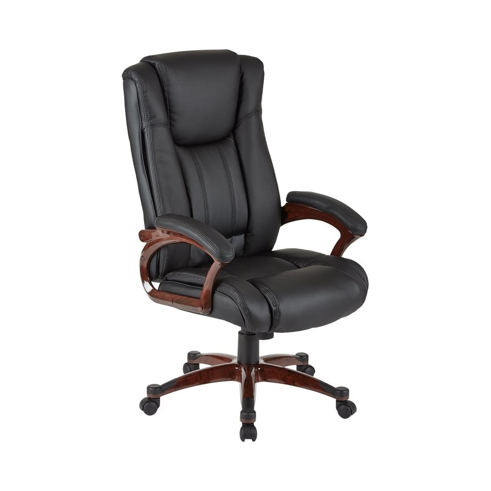 фото Кресло руководителя easy chair bndt echair-632 tr рециклированная кожа черная, пластик 470979