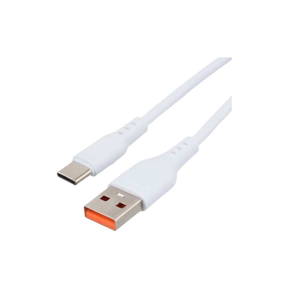 Кабель GoPower GP01T-2M USB (m)-Type-C (m) 2.0м 2.1A белый 00-00022774