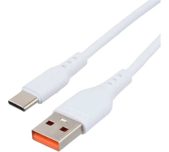 Изображение товара Кабель GoPower GP01T-2M USB (m)-Type-C (m) 2.0м 2.1A белый 00-00022774