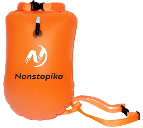 Изображение товара Буй для безопасного плавания Nonstopika 20 л, оранжевый Buoy20l-or