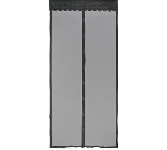 Изображение товара Антимоскитная сетка на магнитах Рыжий кот Капутомоскито KM-N, цвет черный 311253