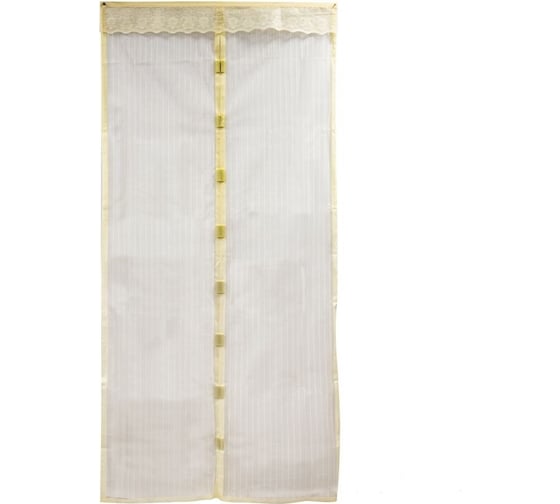 Изображение товара Антимоскитная сетка на магнитах Рыжий кот Капутомоскито KM-B, цвет бежевый 311254