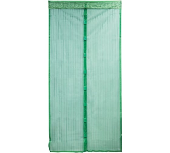 Изображение товара Антимоскитная сетка на магнитах Рыжий кот Капутомоскито KM-G, цвет зеленый 311252