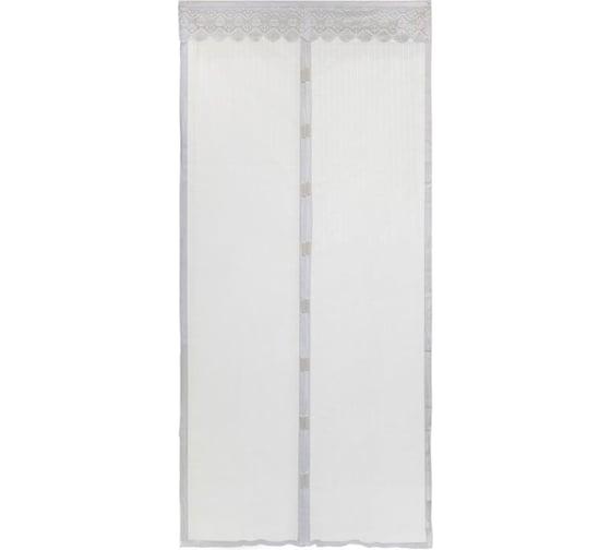 Изображение товара Антимоскитная сетка на магнитах Рыжий кот Капутомоскито KM-W, цвет белый 311251