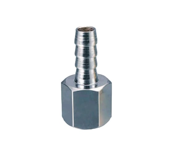 Изображение товара Штуцер елочка 10 мм, с внутренней резьбой 1/4" BlackWeld 1114007