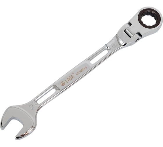 Изображение товара Ключ комбинированный трещоточный шарнирный LAOA 8 мм LA150508