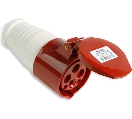 Изображение товара Розетка переносная Smartbuy 214 3Р+РЕ 16А 380В IP44, SBE-16-PS4-380