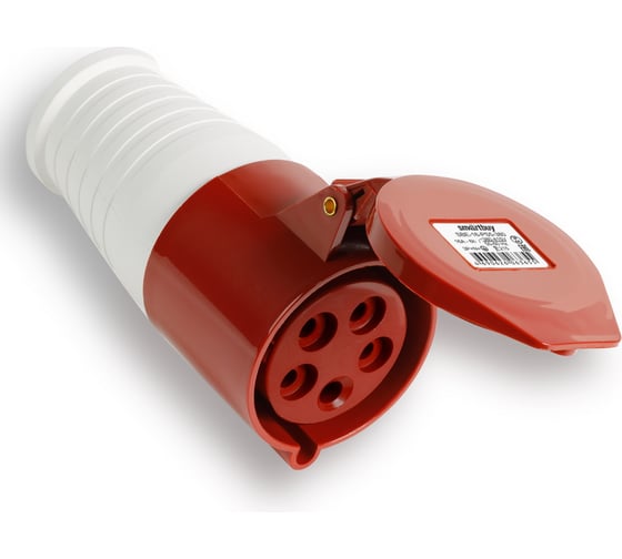 Изображение товара Розетка переносная Smartbuy 215 3Р+РЕ+N 16А 380В IP44, SBE-16-PS5-380