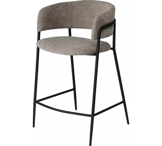 Изображение товара Стул полубарный Bergenson Bjorn Helning, мягкий шенилл, капучино BB0000658