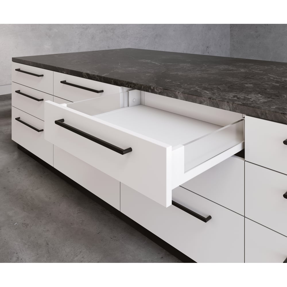 Изображение товара Выдвижной ящик GTV AXIS PRO L-450 мм со стеклянными боковинами