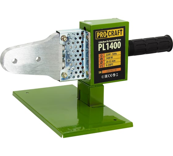Изображение товара Паяльник для пластиковых труб PROCRAFT PL1400