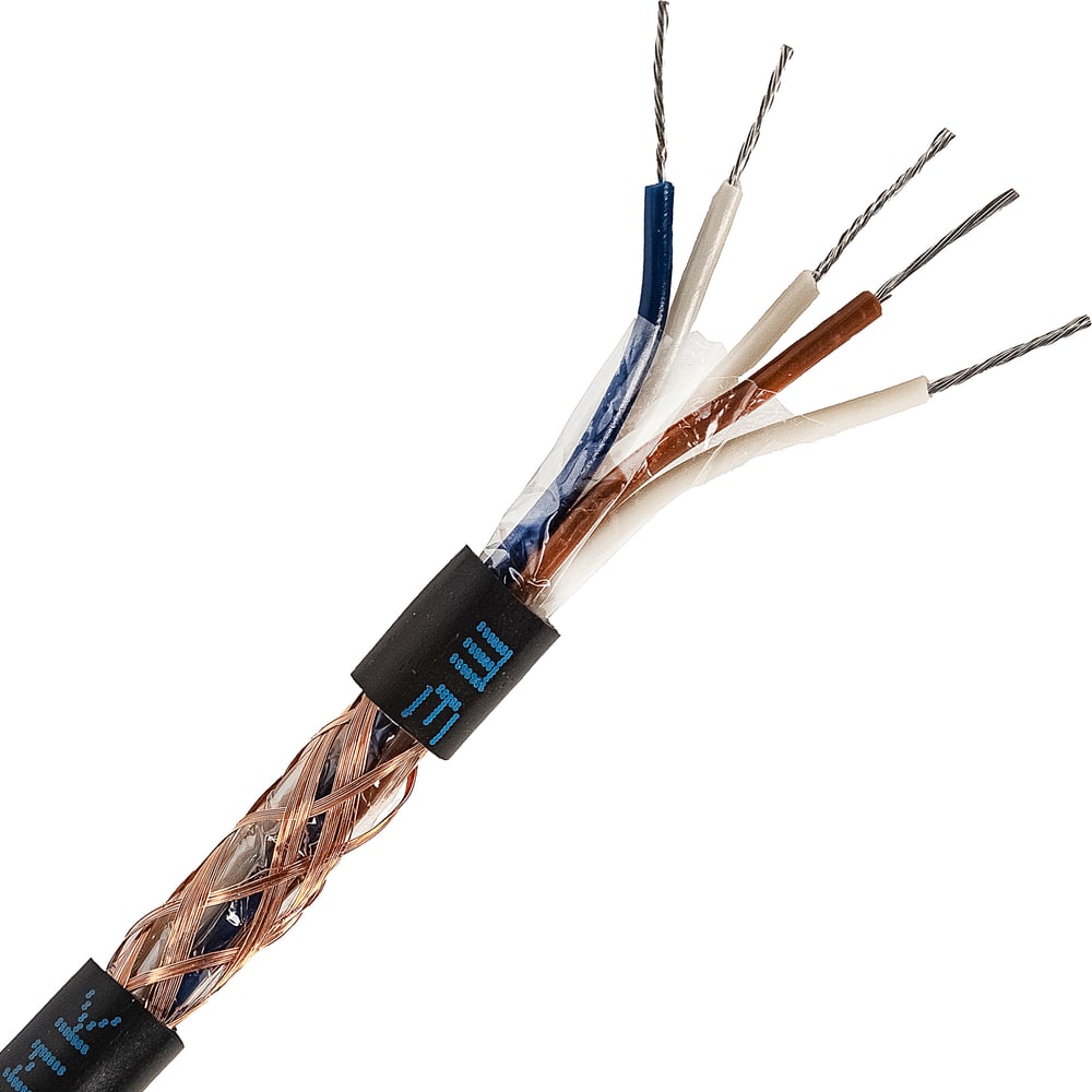 Изображение товара Кабель монтажный ELTROS МКЭШ 5x0,35, бухта 250м черный