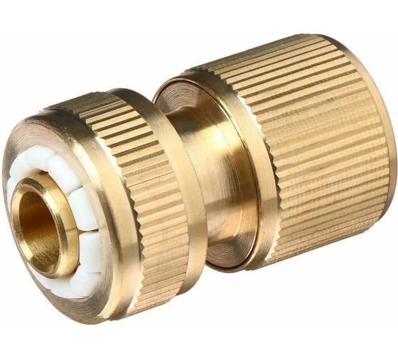 Изображение товара Латунный быстросъемный соединитель 1/2", аквастоп Elmos 53278141