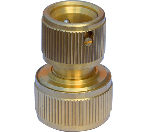 Изображение товара Латунный быстросъемный соединитель 3/4", аквастоп Elmos 53278143