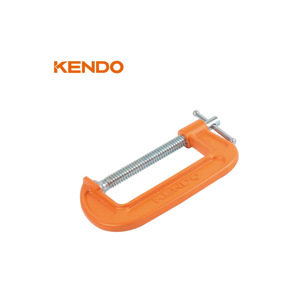 Изображение товара Струбцина KENDO тип G 100мм 40602 для дерева и металла
