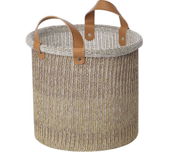 Изображение товара Корзина для хранения Bergenson Bjorn Sustainable collection, d27x25 см, бежевая BB0000667