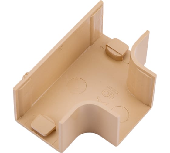 Изображение товара T-образный угол EKF PROxima Plast, под светлое дерево, 4 шт tchl-16-16x4