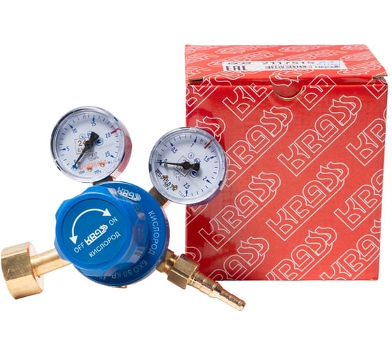 Изображение товара Редуктор кислородный БКО 50 КР, 20/1.25 МПа, 50 м3/ч, поверенный KRASS 2117515PV