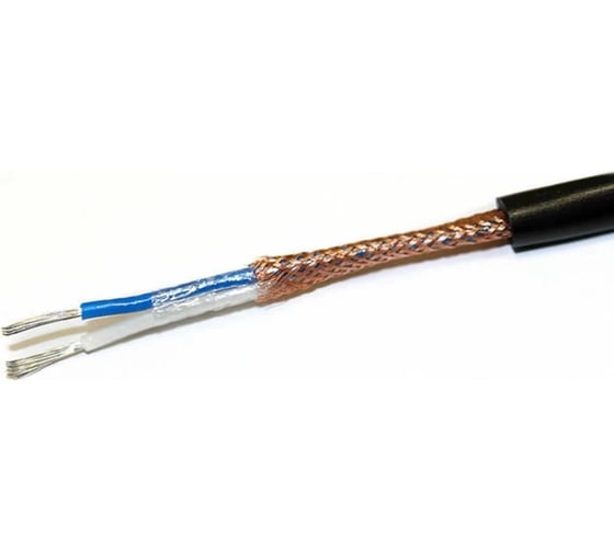 Изображение товара Кабель монтажный ELTROS МКЭШ 2x0,75, бухта 300м, черный МКЭШ-0207-ELTROS-MP