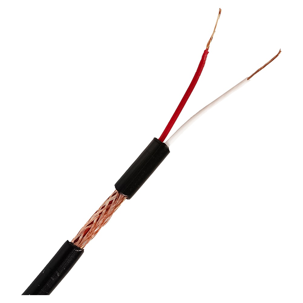 Изображение товара Кабель микрофонный ELTROS КММ 2x0,12 мм², 400 м черный бухта