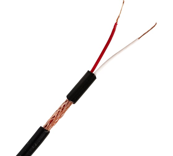 Изображение товара Кабель микрофонный ELTROS КММ 2x0,12, бухта 400м, черный КММ-0212-ELTROS-MP