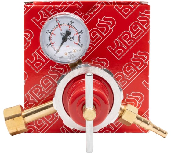 Изображение товара Редуктор пропановый БПО 5 4, 2.5/0.4 МПа, 5 м3/ч, поверенный KRASS 2117578PV