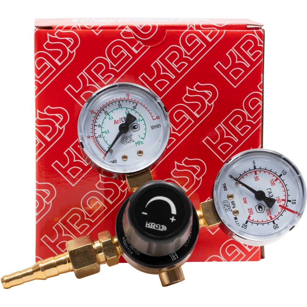 Изображение товара Регулятор расхода газа для углекислоты и аргона У 30/АР 40 2 манометра G3/4