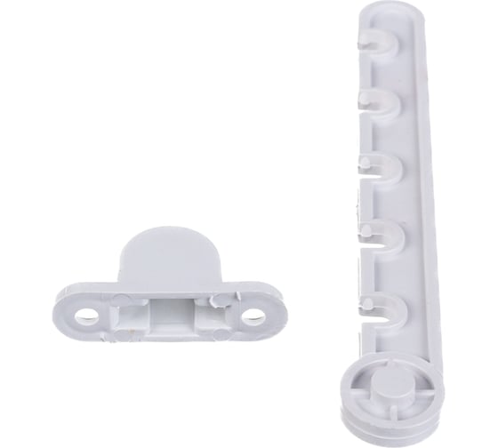 Изображение товара Ограничитель открывания Tech-Krep пластиковый, белый без держателя 1 шт. 151692