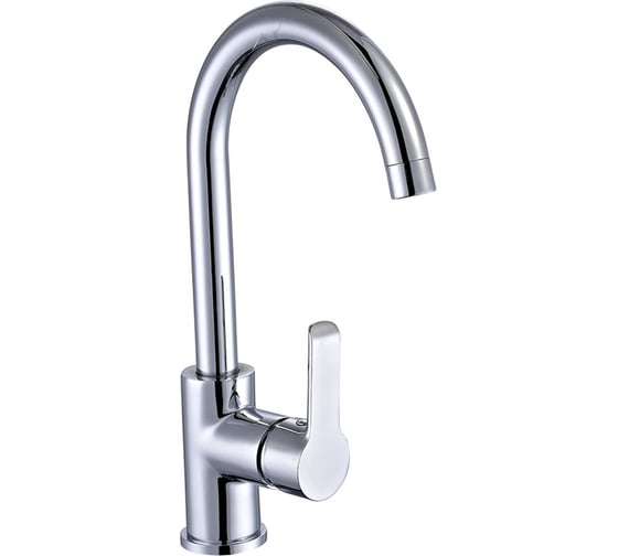 Изображение товара Смеситель для кухни Melodia della vita Metallica картридж д.35мм высокий R-излив MDV35515 без подводки 19525