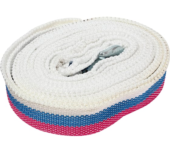 Изображение товара Трос буксировочный 12000кг L=6м,ленточный крюк-петля в чехле Автостоп AB-12CHKP 725609