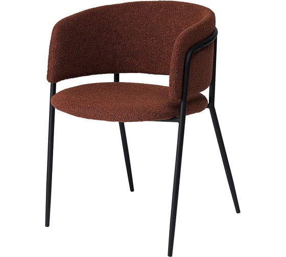 Изображение товара Стул Bergenson Bjorn Helning, букле, терракота BB0000657