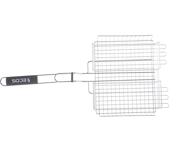 Изображение товара Глубокая решетка для барбекю Ecos RD-102C регулируемая глубина, 31х24х5 см, общая длина 65 см 999606