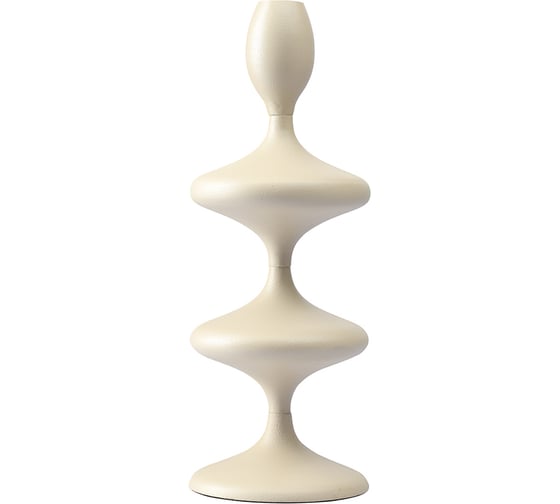 Изображение товара Подсвечник Bergenson Bjorn Vivlend 29 см, бежевый BB0000679