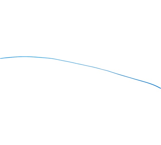Изображение товара Термоусаживаемая трубка EKF PROximaТУТ нг, 2/1, синяя, в отрезках по 1м 200 шт tut-2-g-1m