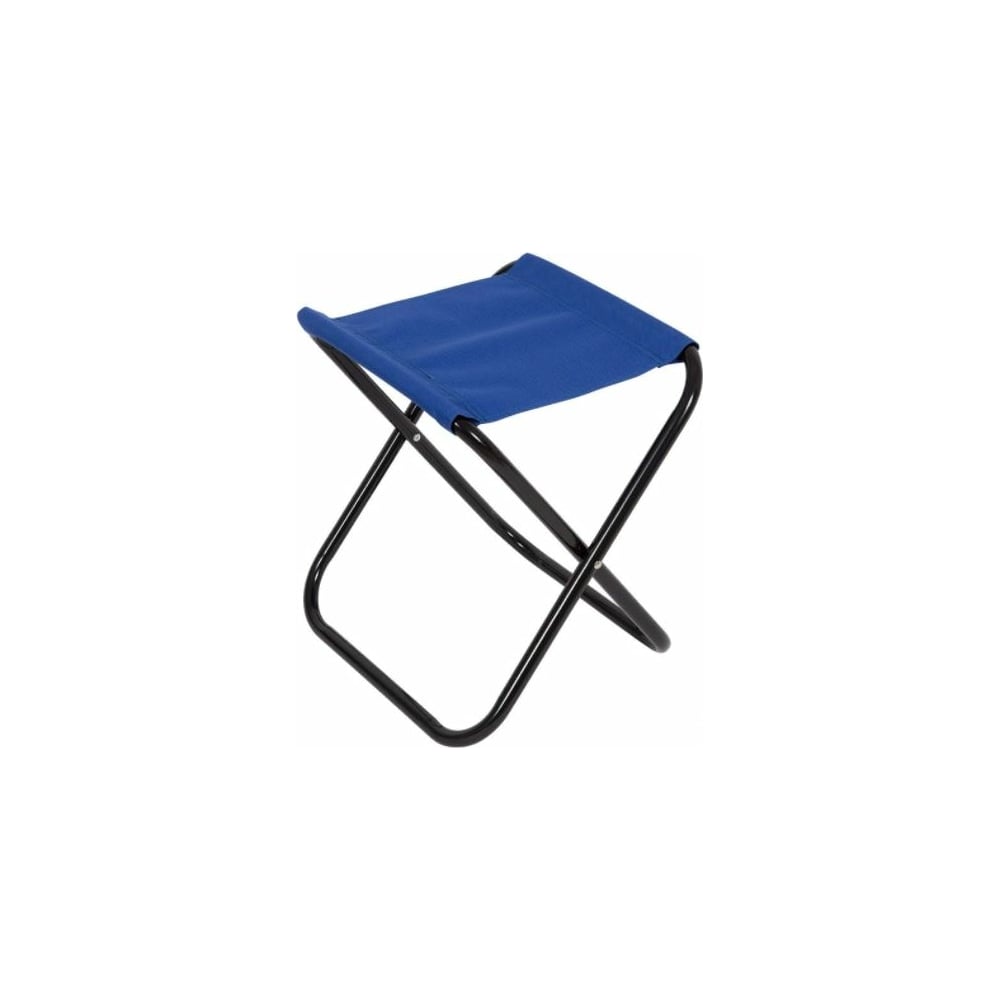 фото Складной стульчик без спинки ecos dw-1010b 32x27x34 см, синий 993080