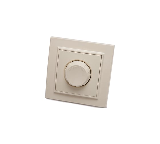 Изображение товара Диммирующий выключатель STEKKER 220V, 600W, серия Эрна, слоновая кость, PSW10-9006-02 39232