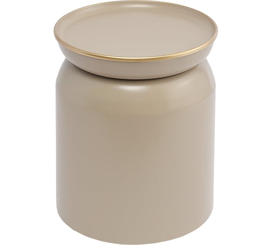 Изображение товара Журнальный столик Bergenson Bjorn Ingvild, d38 см, бежевый BB0000380