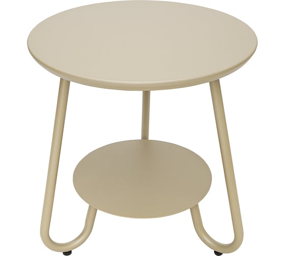 Изображение товара Столик Bergenson Bjorn Stian, d50 см, бежевый BB0000464