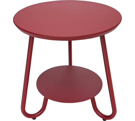 Изображение товара Столик Bergenson Bjorn Stian, d50 см, красный BB0000462