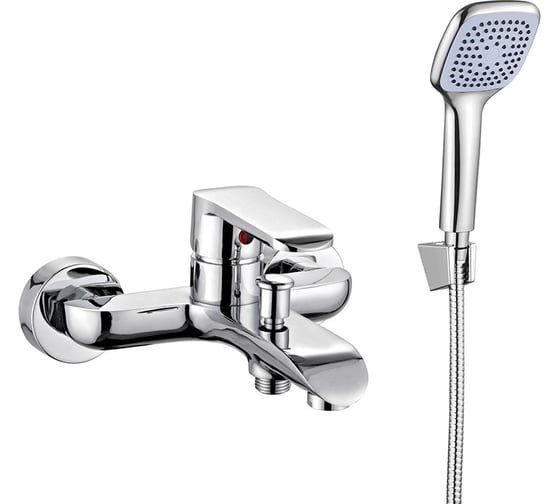 Изображение товара Смеситель для ванны Melodia della vita Heavy Metal картридж д.35 мм короткий излив, хром MDV35640 19509