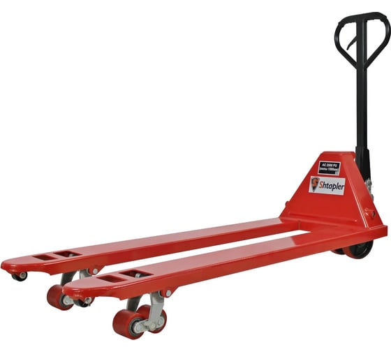 Изображение товара Ручная гидравлическая тележка Shtapler AC 2500 PU, длина вил 1500 мм 71049120