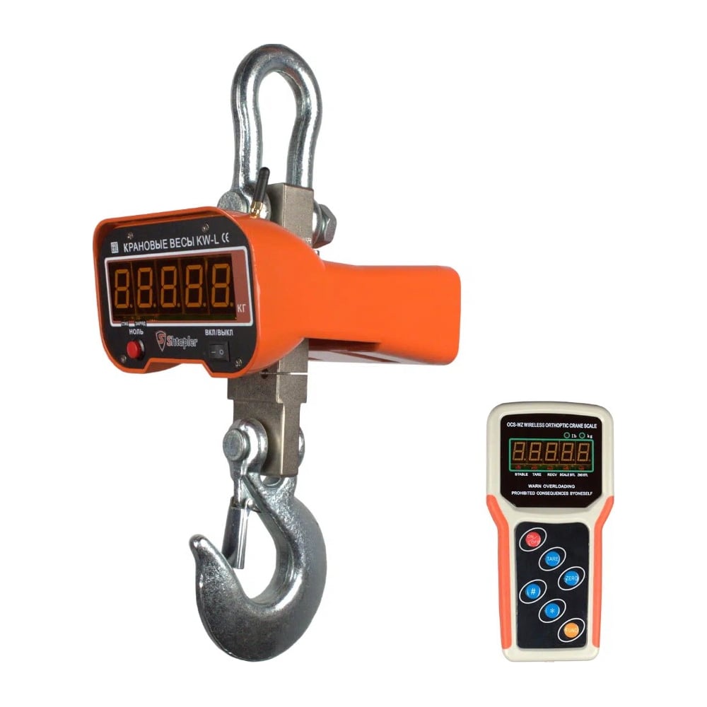 Изображение товара Весы крановые Shtapler KW-L 10000 кг с пультом и защитой